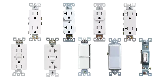 Receptacles & Switches